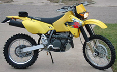 suzuki drz-400 yellow